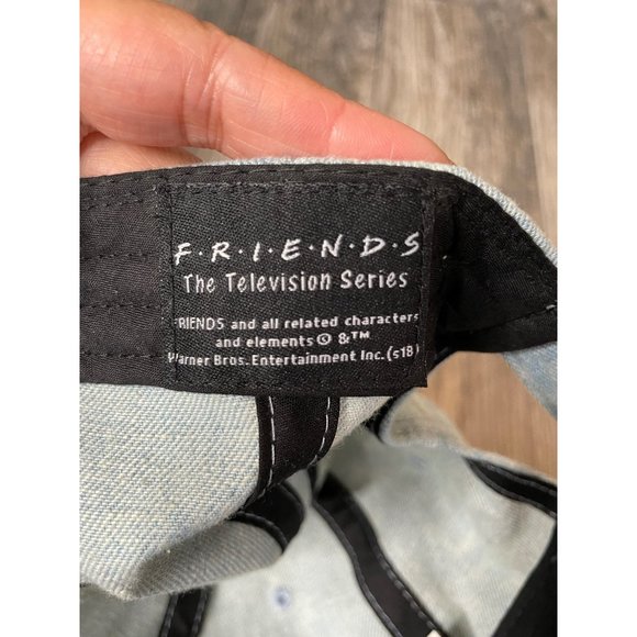 Friends TV Show Tie Dye Denim Black Adjustable Hat Official  Unisex OFSM - Picture 6 of 7
